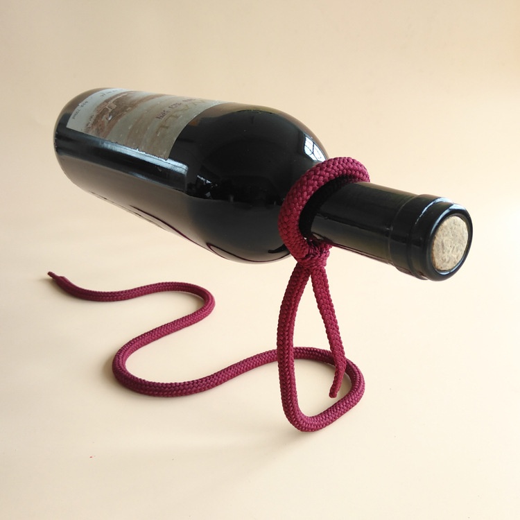 Birthday,Friendship Gifts,Father's Day,Anniversary,Magic Suspended Rope Wine Rack - Creative Snake Wine Rack